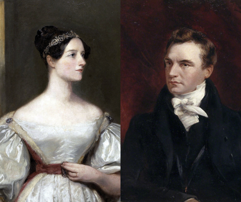 Charles Babbage and Ada Lovelace